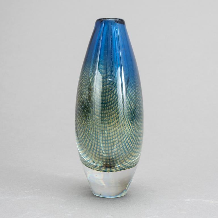 VAS, glas, "Kraka", Sven Palmqvist, Orrefors, 1900-talets andra hälft.