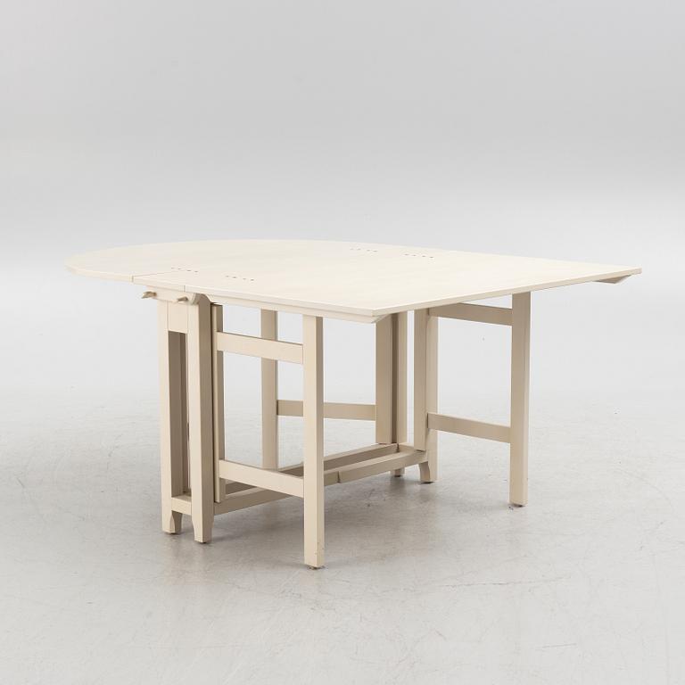 A 'Bergslagen' gate-leg table from IKEA's 18th-Century series, late 20th Century.