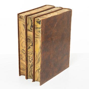 The von Wright brothers, book work, 3 volumes, "Swedish Birds", A. Börtzells tryckeri AB, Stockholm, 1927-1929.