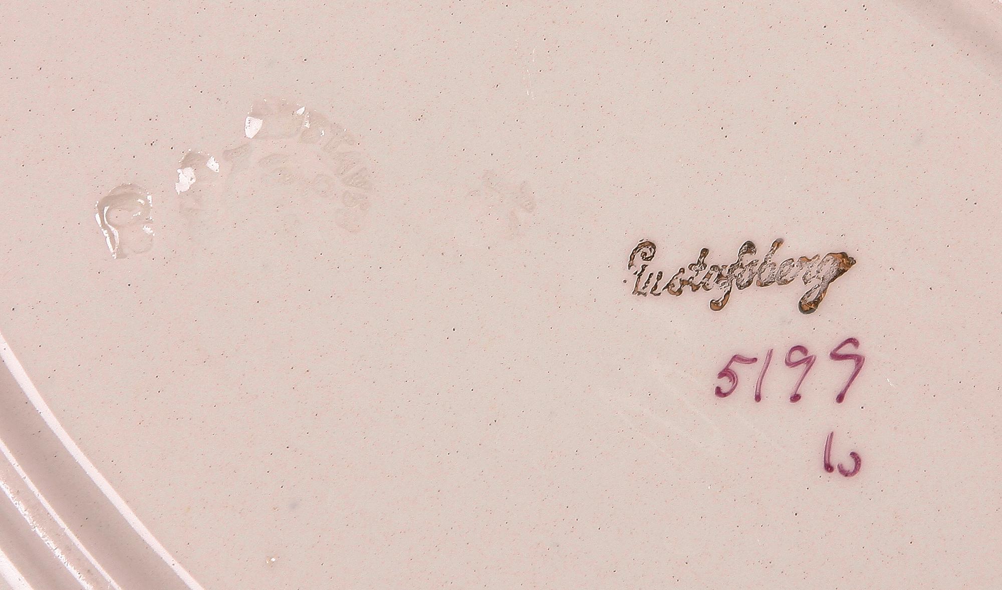 MATSERVIS, 50 delar, porslin, Gustavsberg.