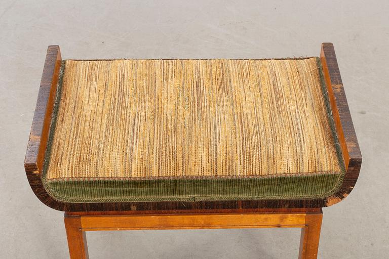 TABURETT Swedish Grace 1920/30-tal.