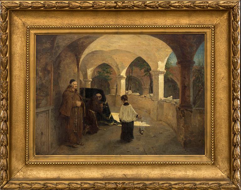 AGNES BÖRJESON, oil on canvas, signed.