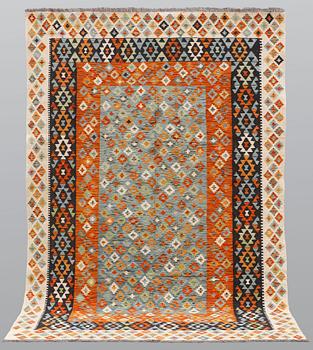 A carpet, kilim, ca 297 x 210 cm.