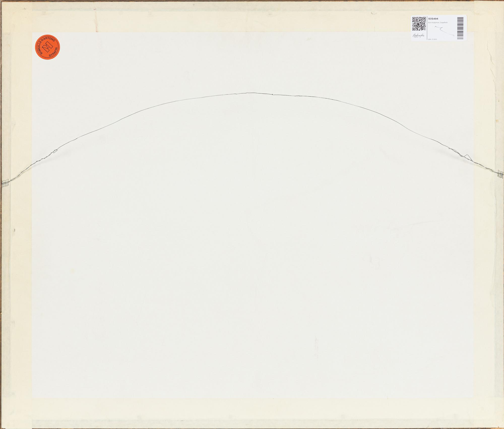 Rein Kelpman, Segelbåt.