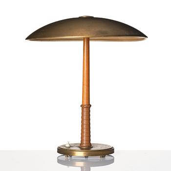 Harald Notini, bordslampa, modell "15525", Arvid Böhlmarks Lampfabrik, Stockholm 1950-tal.