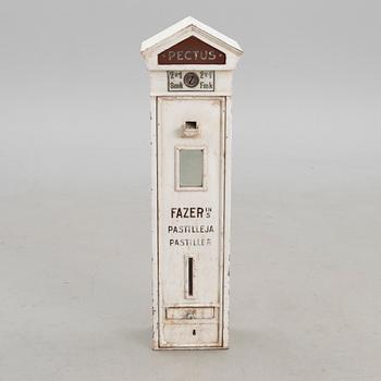 KARKKIAUTOMAATTI, Fazer Pectus-pastilleja, 1920-luku.