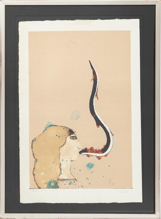 Paul Wunderlich, "La Pécberesse, fèvrier".