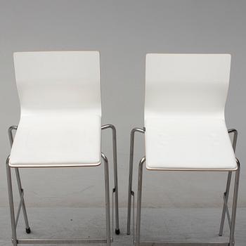 Six 'Adam' chairs by Yrjö Wiherheimo & Simo Heikkilä, Materia, 2016.