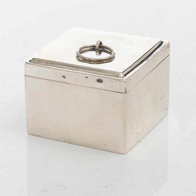 Dosor, 5 st, silver, Sverige 1800-tal.