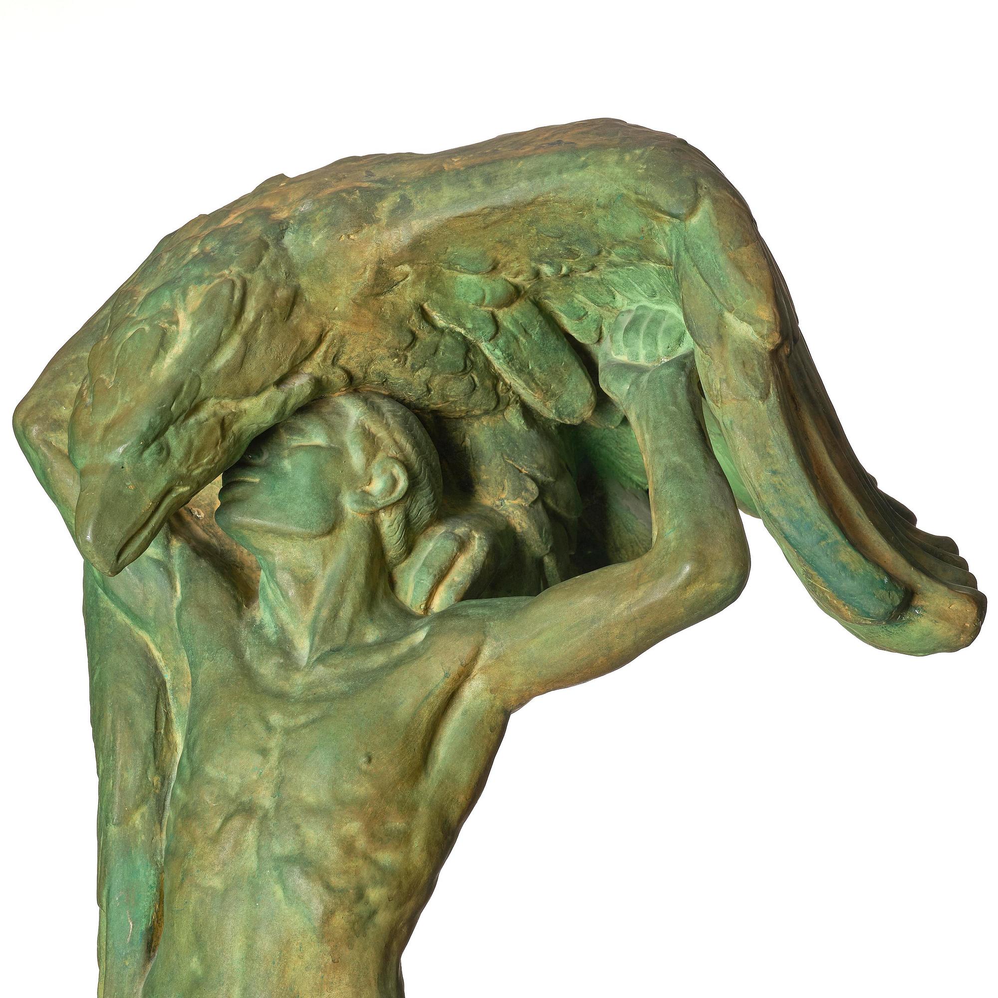 Carl Milles, "Vingarna" ("Gosse med örn").