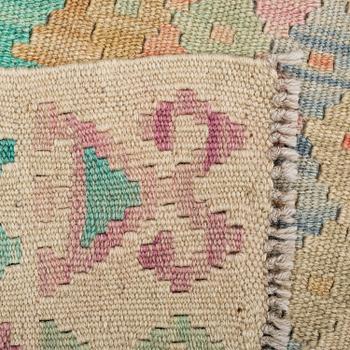 A runner, Kilim, ca 240 x 77.