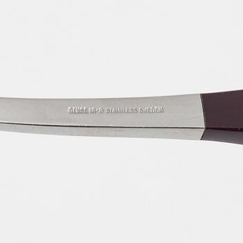 Folke Arström, bestickuppsättning, 38 delar, rostfritt stål, "Focus/Focus de Luxe", Gense.