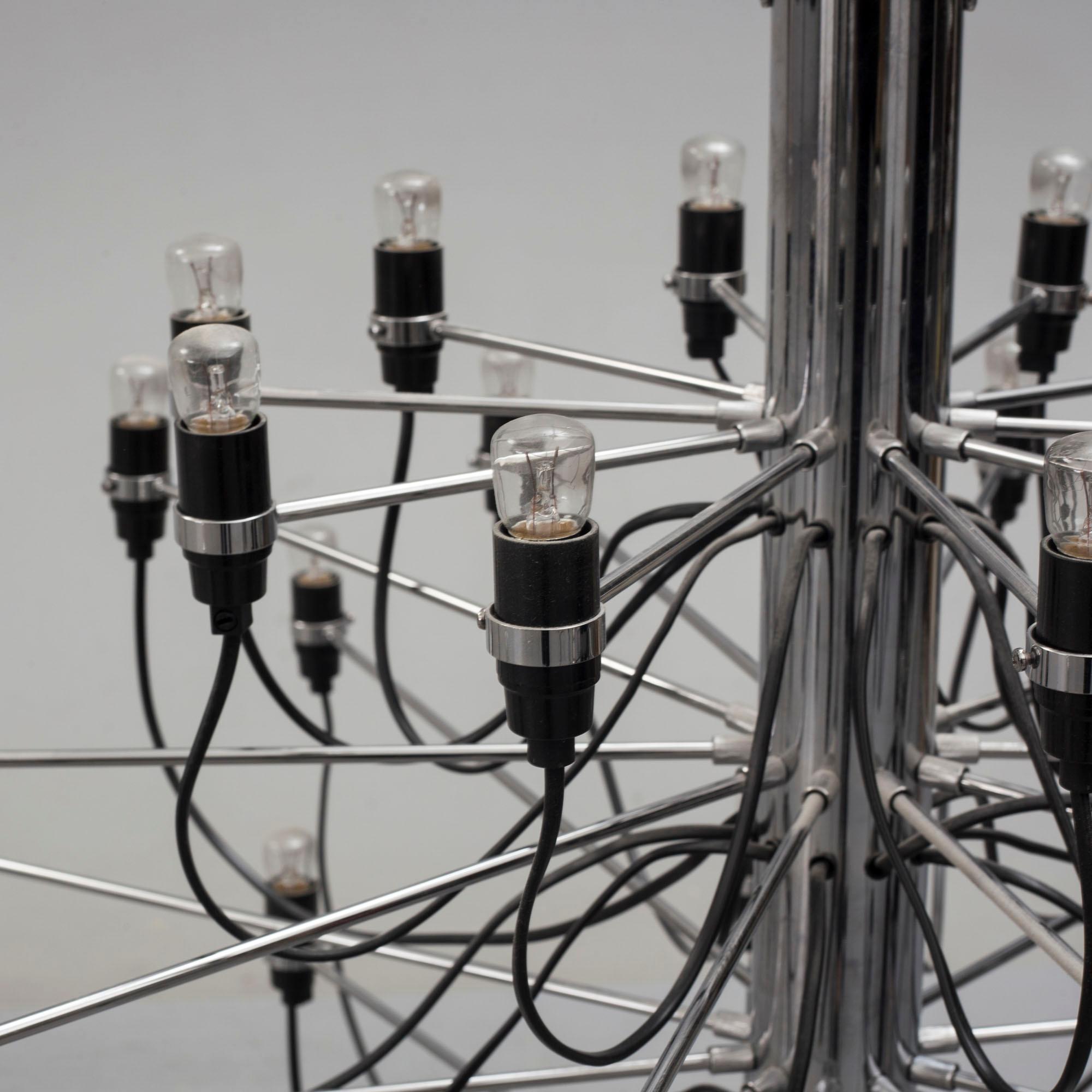 A'2097-50' ceiling light by Gino Sarfatti, Arteluce/Flos, Italy.