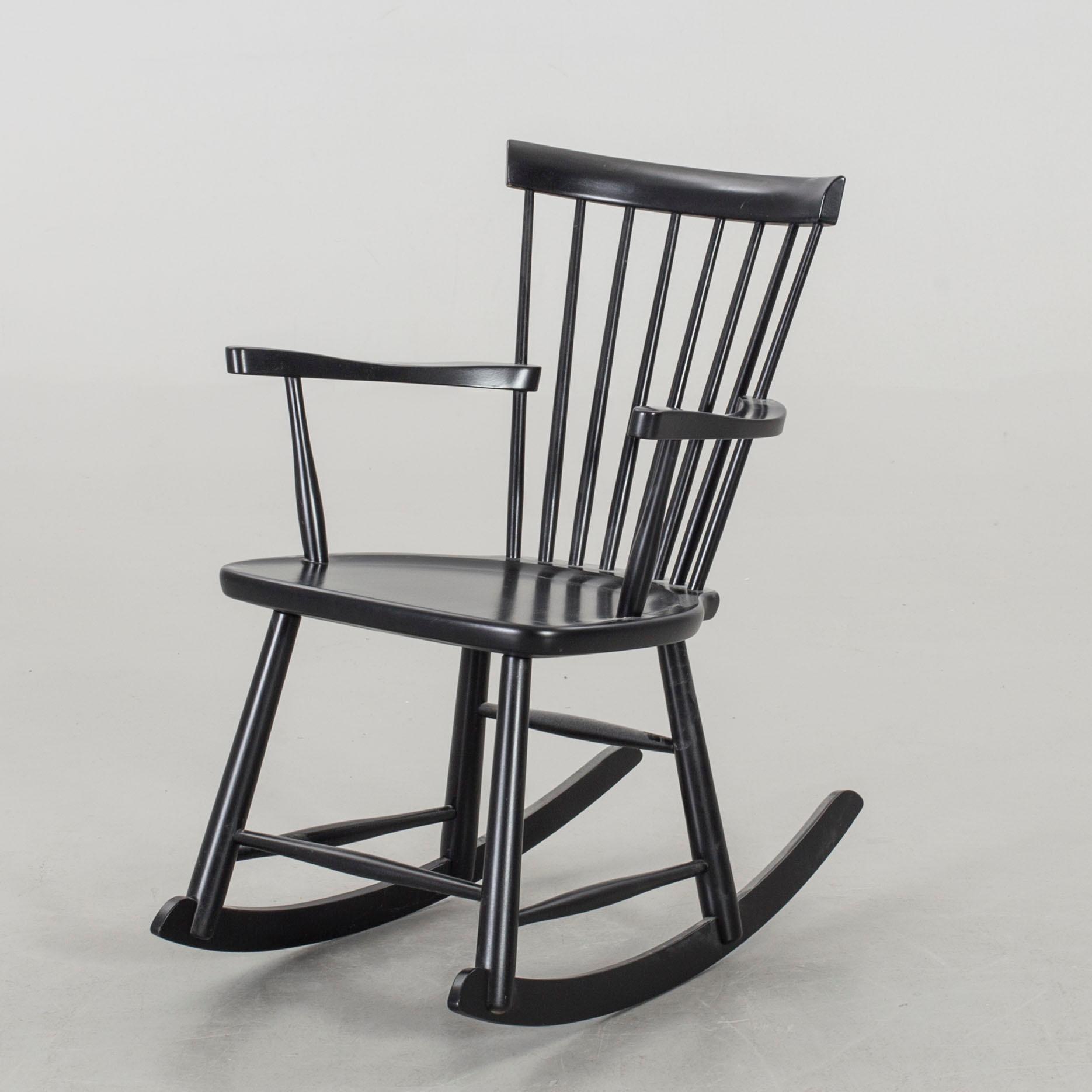 CARL MALMSTEN, "Lilla Åland" rocking chair.