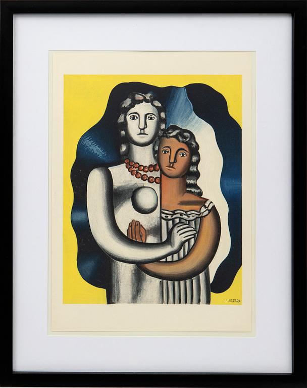 Fernand Léger, "Les Deux Figures".