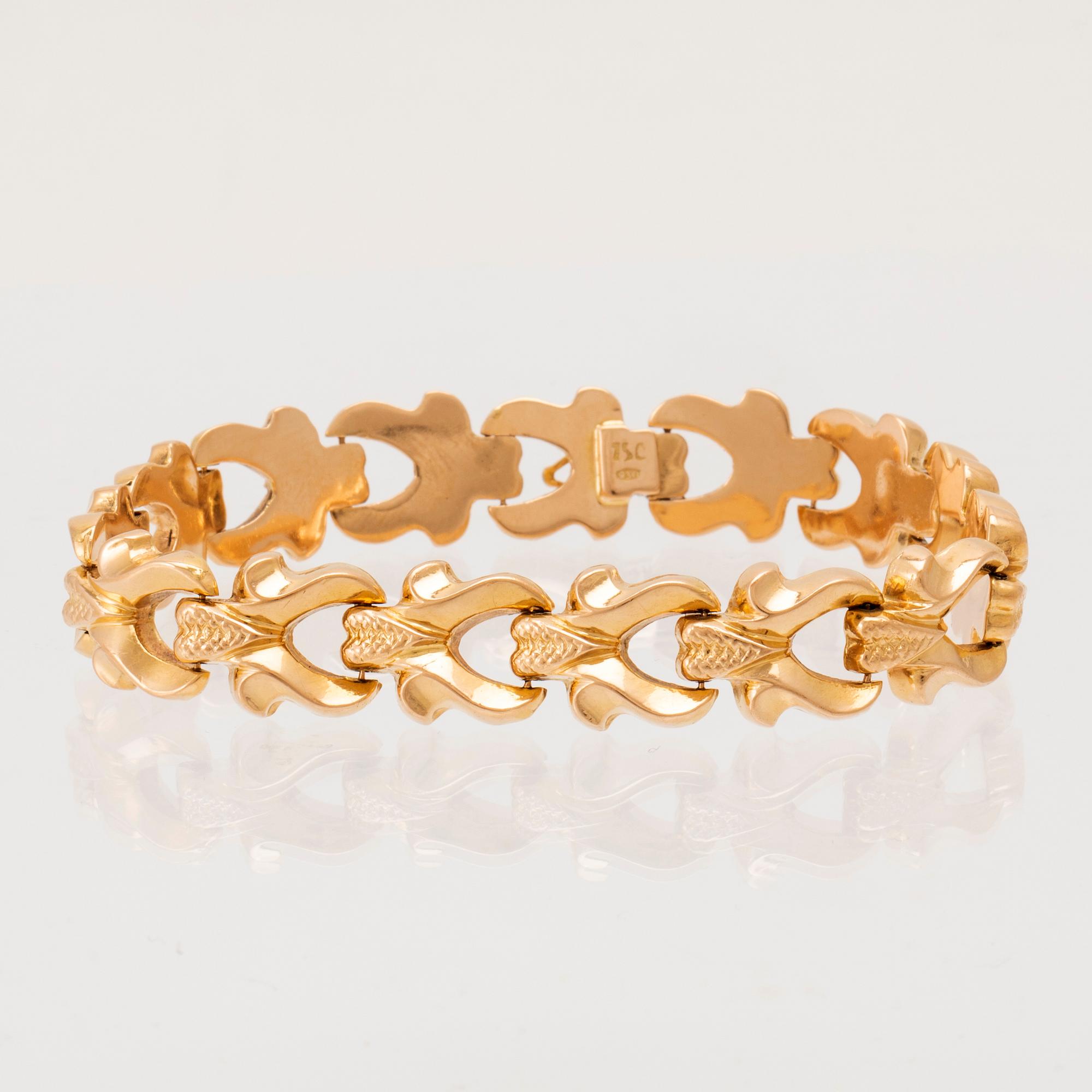 Armband 18K guld Vicenza Italien.