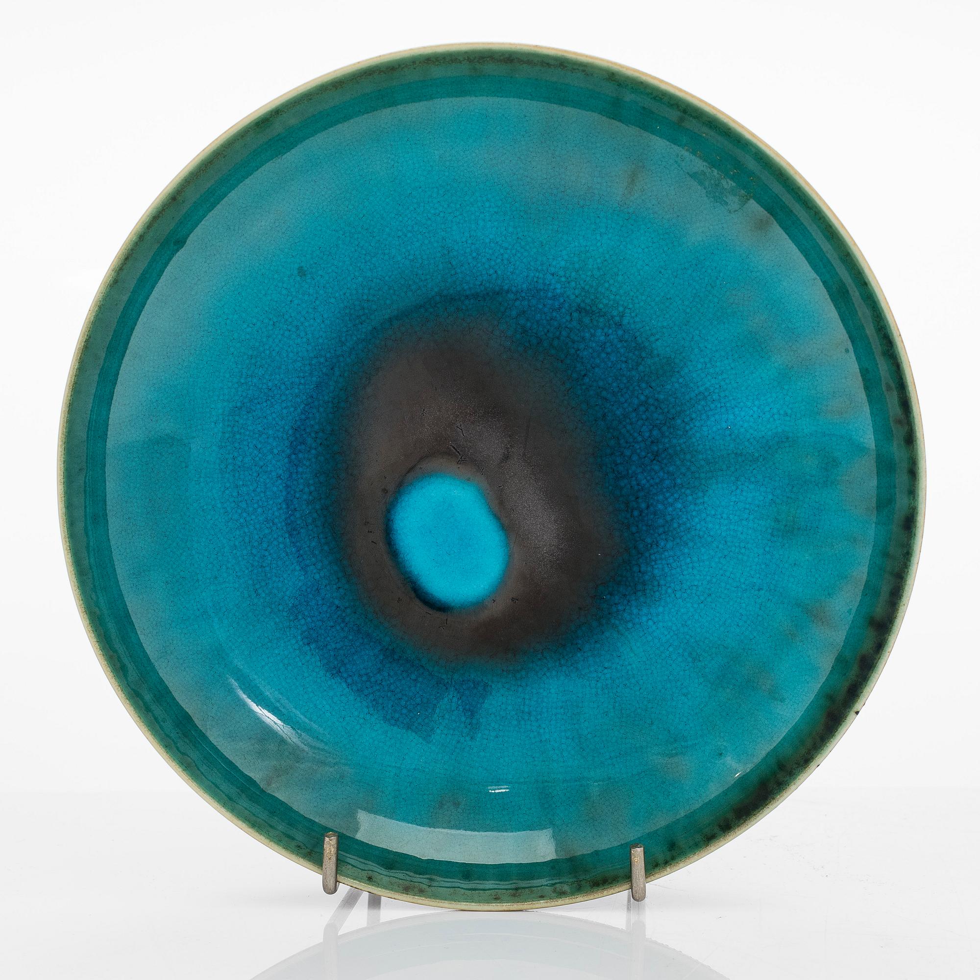 Friedl Holzer-Kjellberg, a ceramicc bowl, signed F.H.-Kj- Arabia.