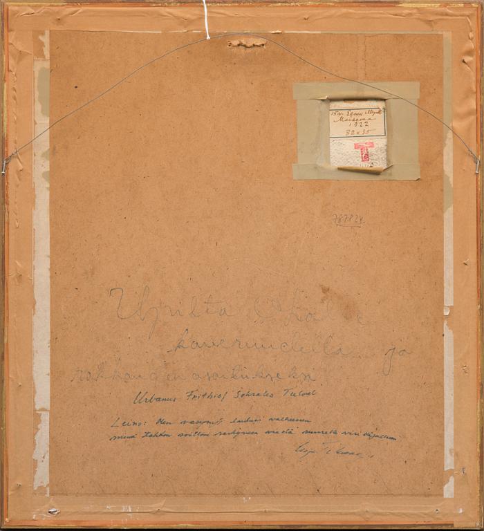 mixed media, signed and dated -22.