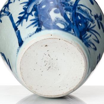 Kruka, porslin. Transition, 1600-tal.