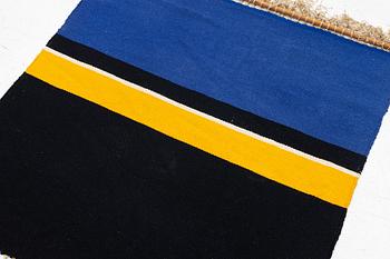 Maria Hillfon, a tapestry, signed Maria Hillfon, approx. 114 x 114 cm.