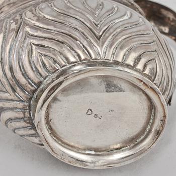 GRÄDDKANNA, silver, 1800-tal. Vikt 87 g.