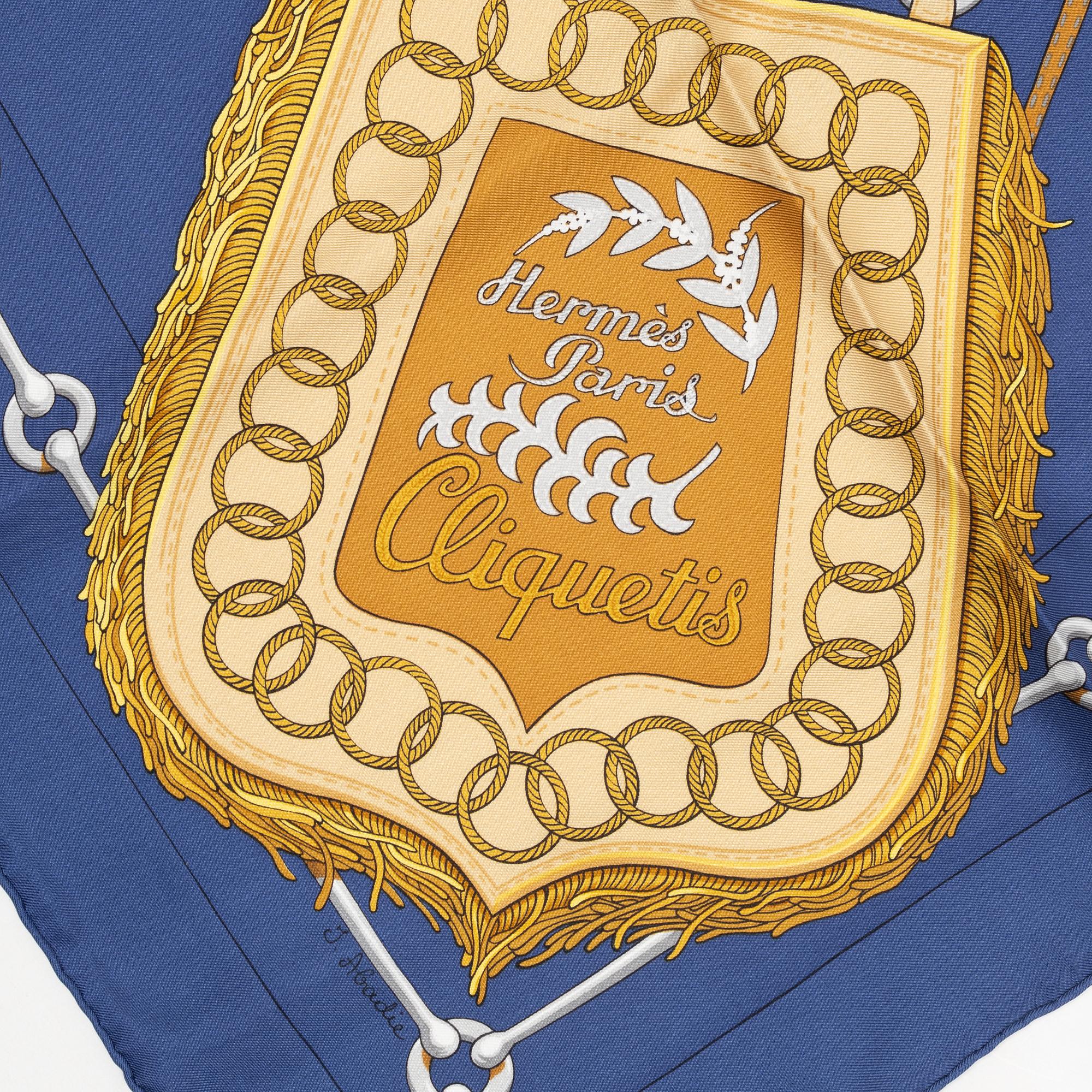 Hermès, scarf, "Cliquetis".