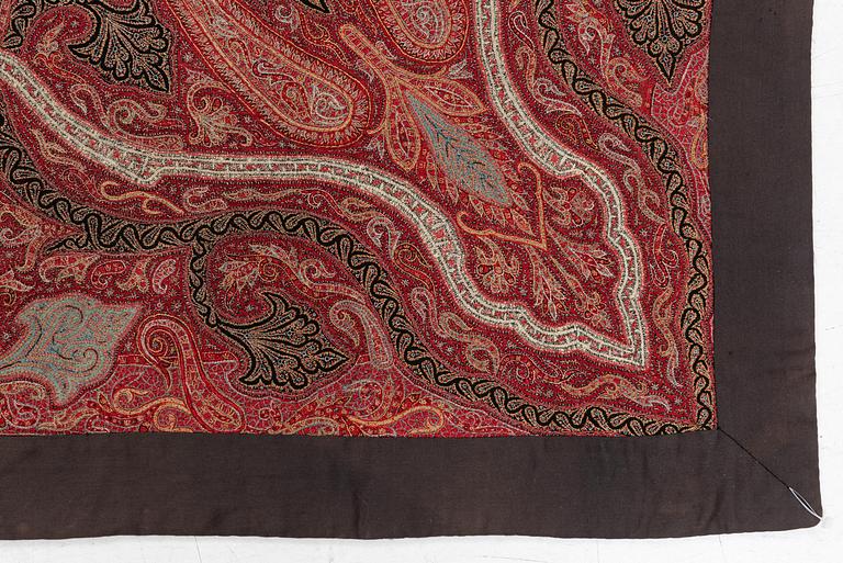 An Indian Kashmir shawl, second half of the 19th century, c. 175 x 175 cm.