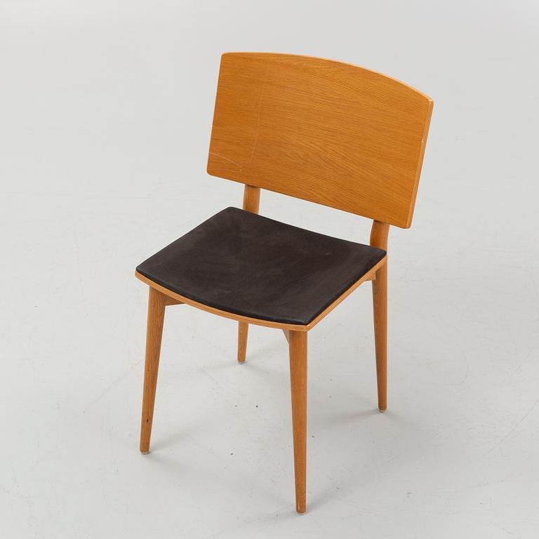 Jonas Lindvall, a set of six 'Oak' chairs, Skandiaform, 21st Century.