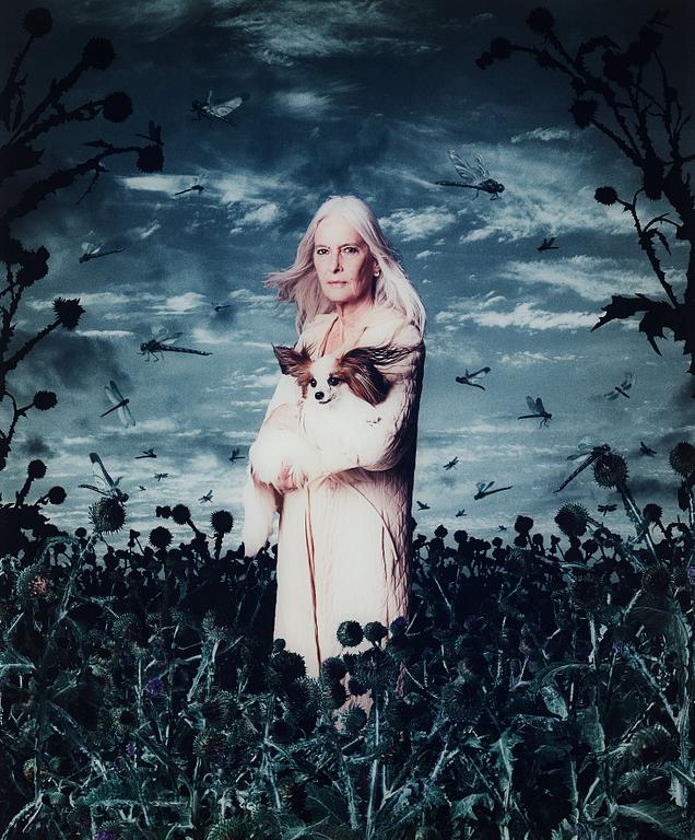 Helena Blomqvist, "Woman with dog", 2005.