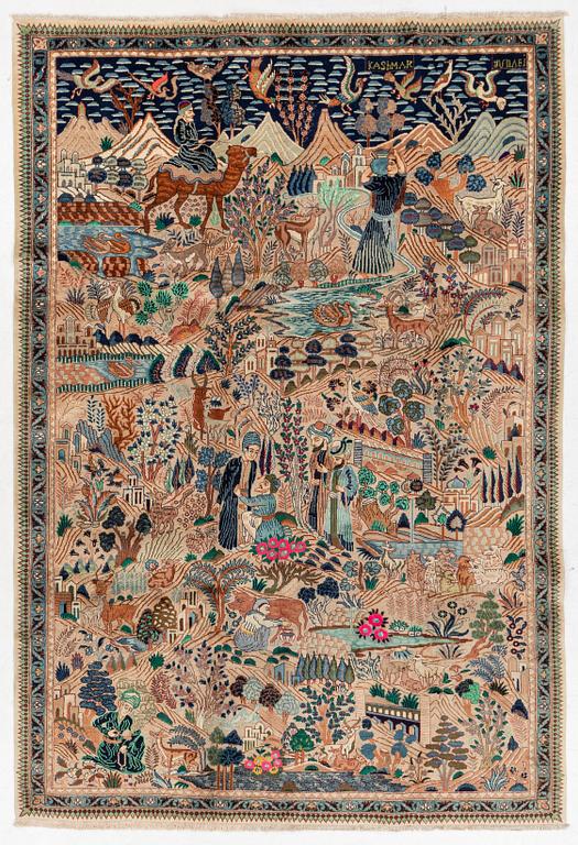 Carpet, Kashmar 285 x 195 cm.