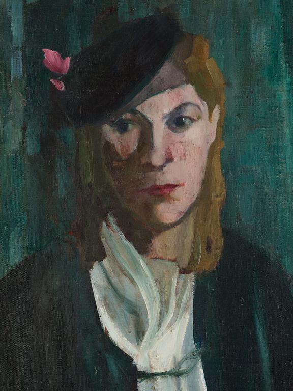Ernst Norlind, Woman with Hat.