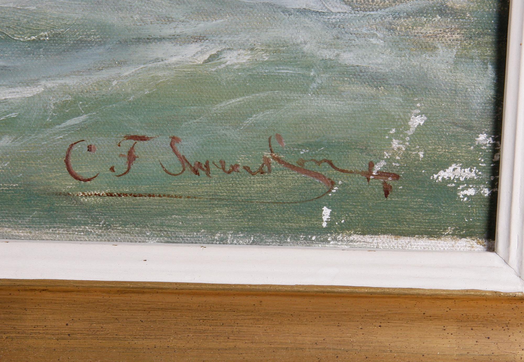 SWENSSON, CHRISTIAN FREDRIK, olja på duk. Sign.