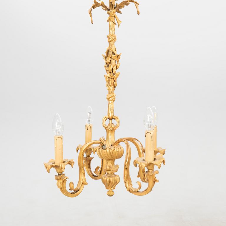 Chandelier in Rococo style, early 20th century.