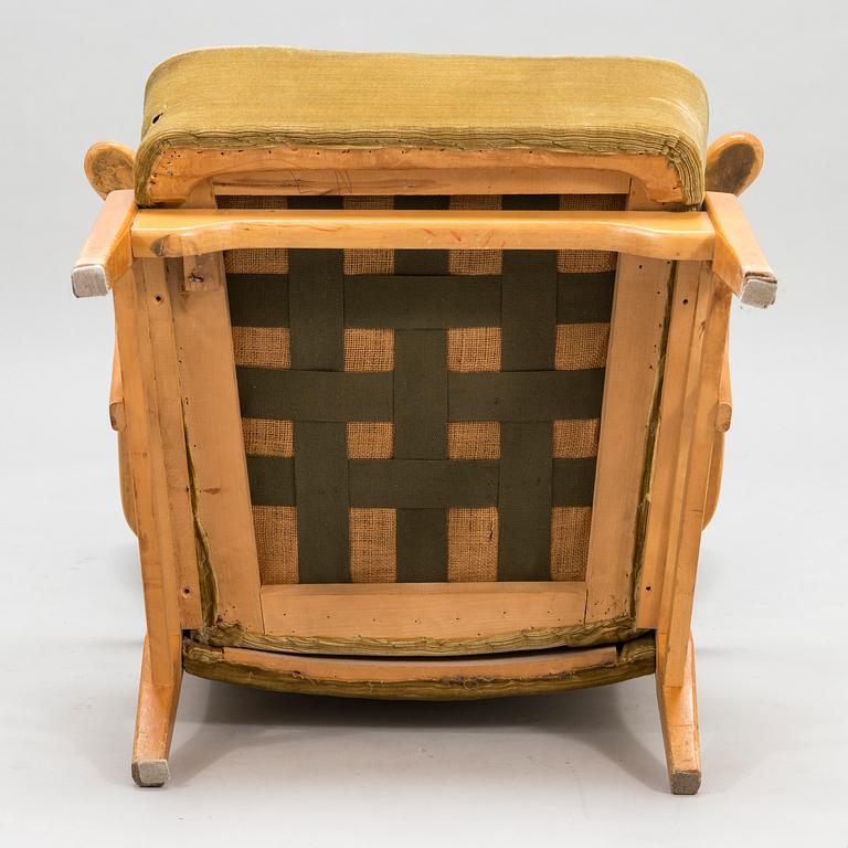 A 1950's armchair, unknown designer model 'Koti 2407' (Home), Asko Finland.
