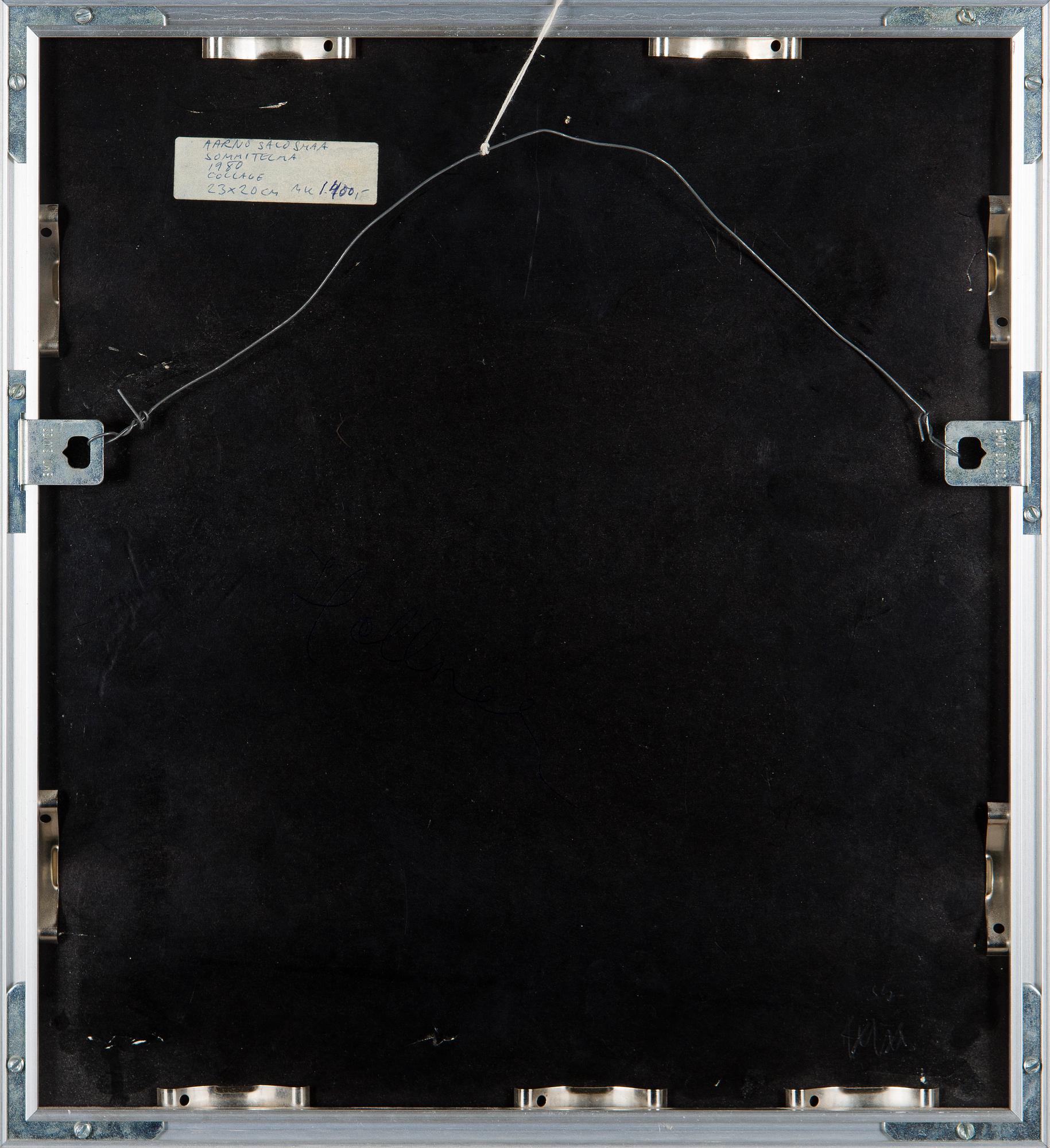 Aarno Salosmaa, Sommitelma.