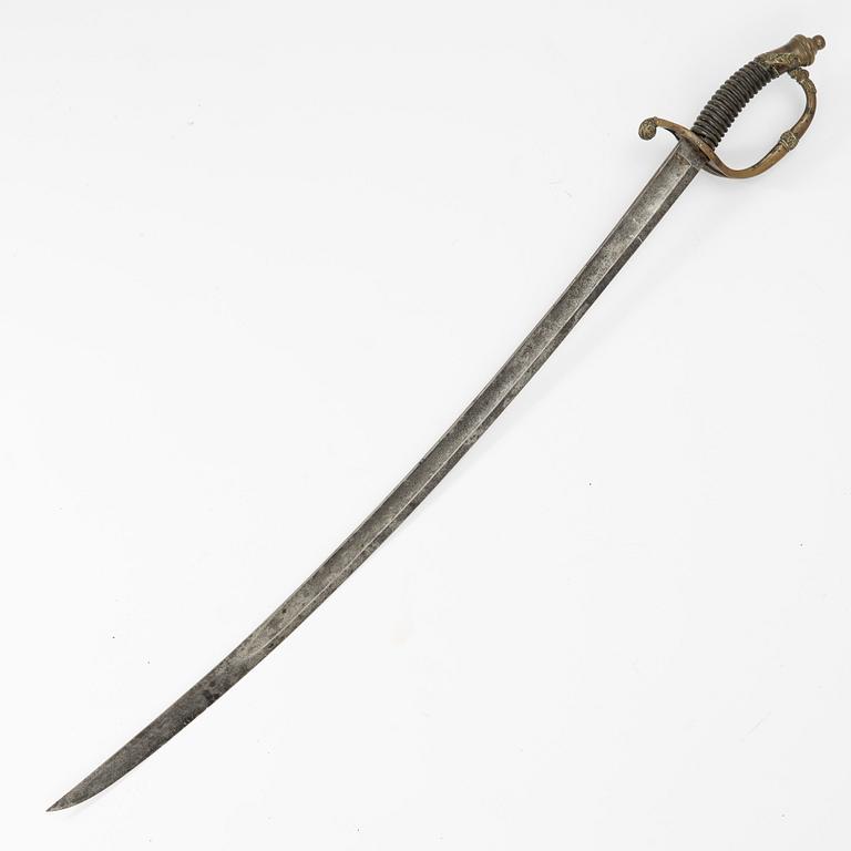 A 19th century Dutch/German sabre.