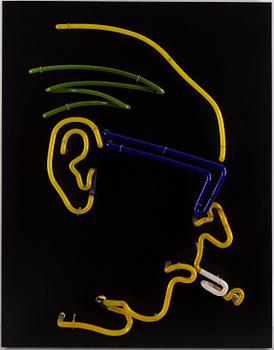 A light sculpture, 2000's.