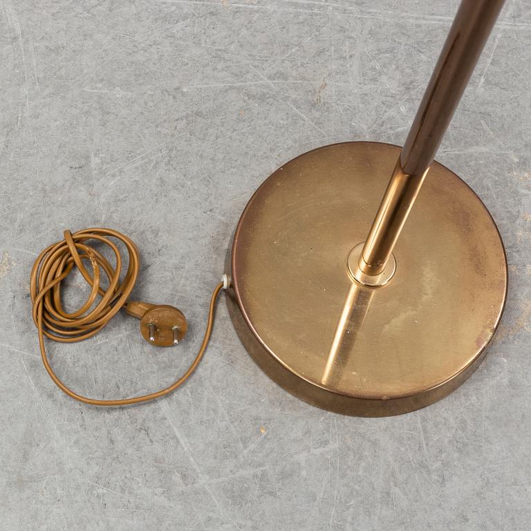 A pair of Swedish floor lamps, Bergboms, second half of the 20th century.