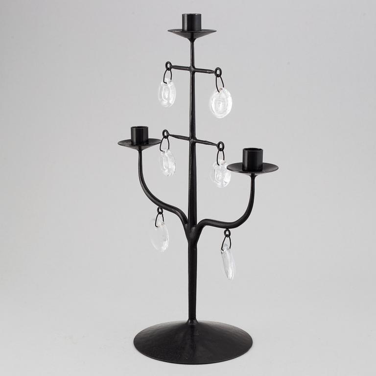 Erik Höglund, A Boda smide candelabra, later part of the 20th century.