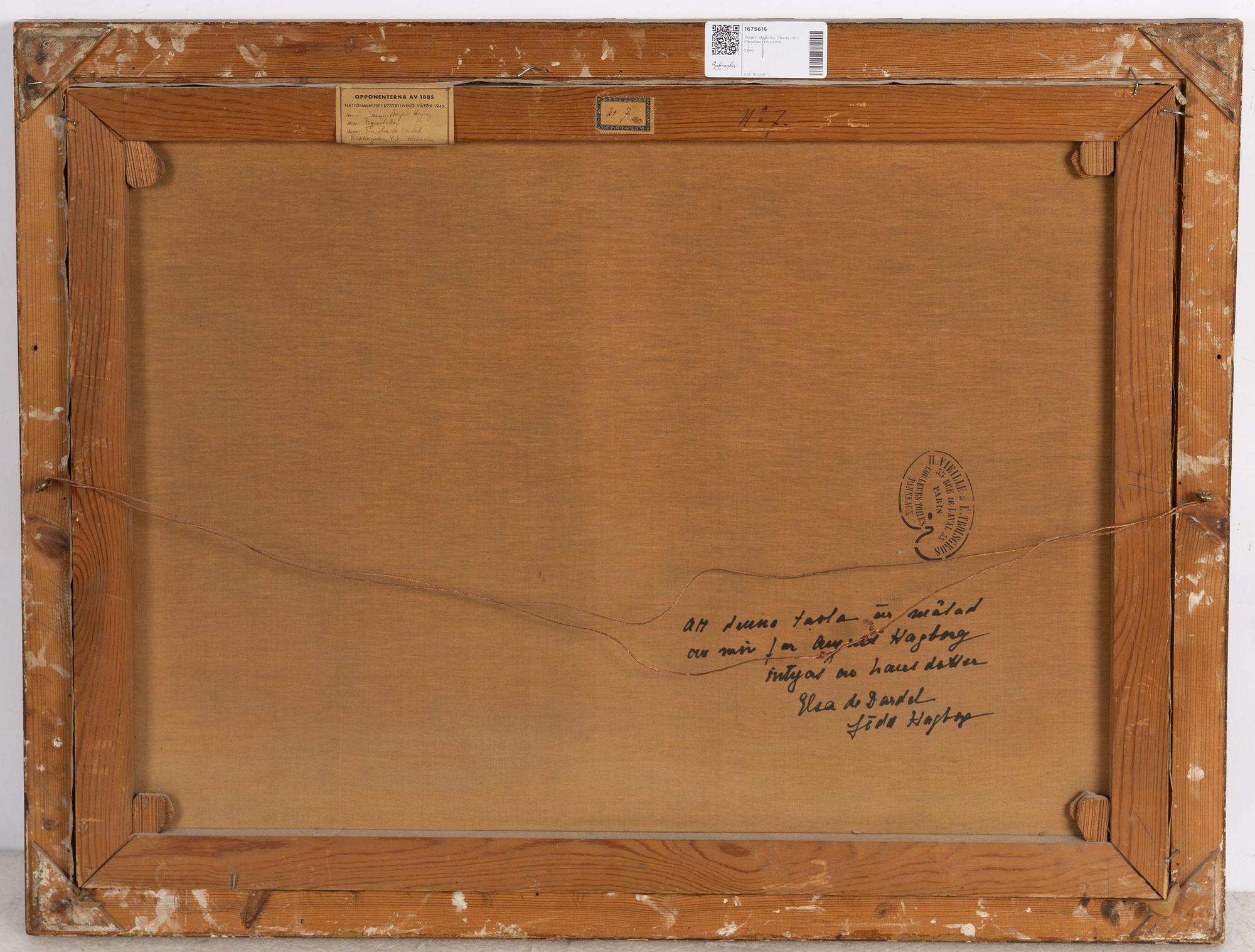 August Hagborg, Mussel plockare.