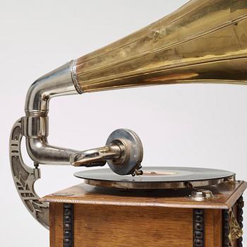 TRATTGRAMMOFON, 1900-talets första hälft.