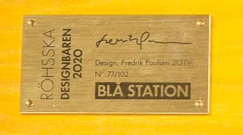 FREDRIK PAULSEN, "Röhsska"Designbaren, chair, Blå Station 2020, Chair 77/102.
