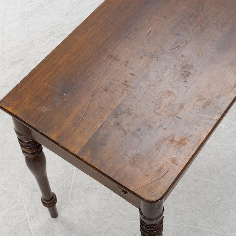 Spelbord med speldosa/verk, 1800-tal.