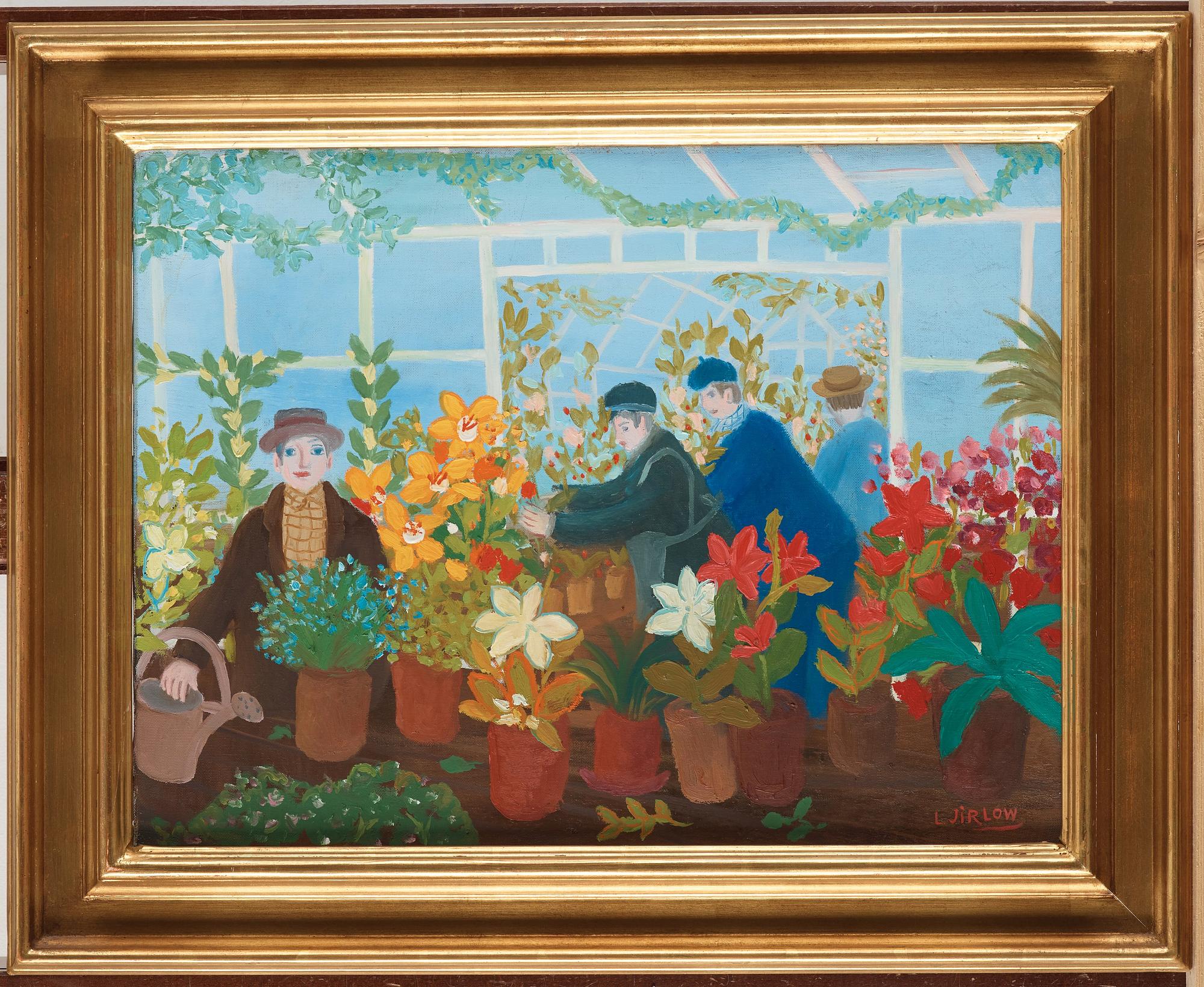 Lennart Jirlow, I blomsteraffären.