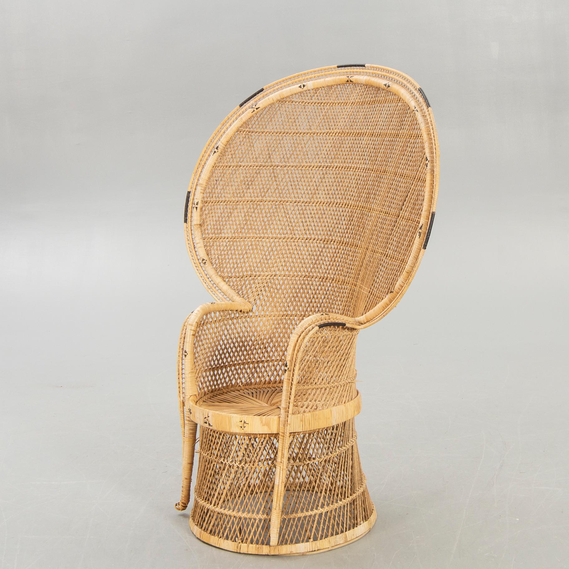 Fåtölj, "Påfågel", 1960-70-tal.