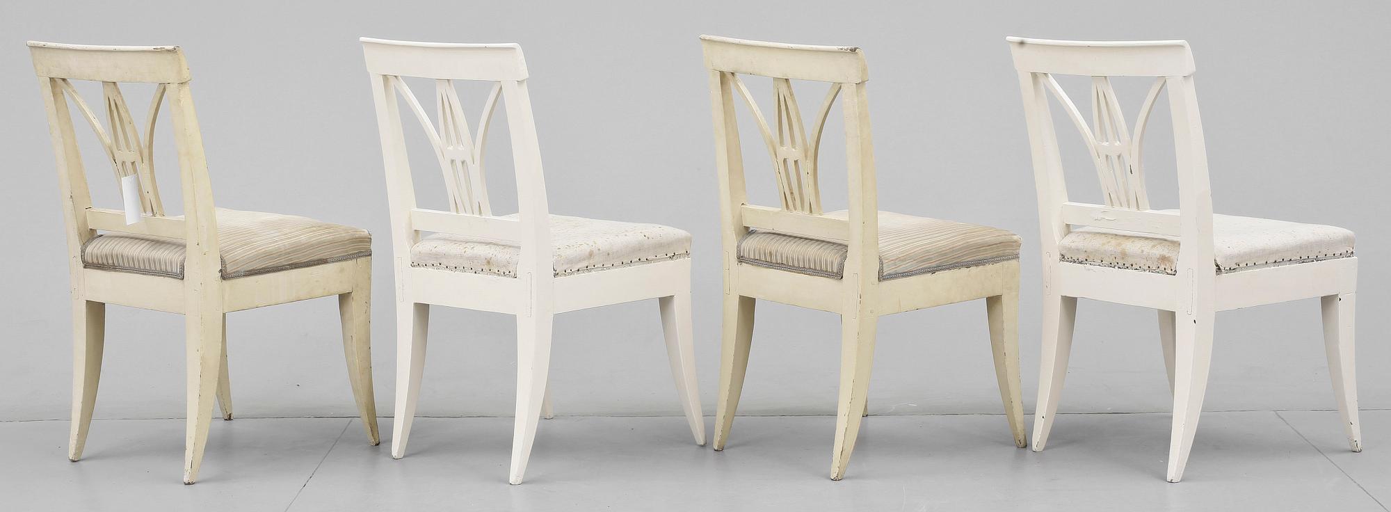 STOLAR, 4 st, Karl Johan, provins, 1800-talets första hälft.