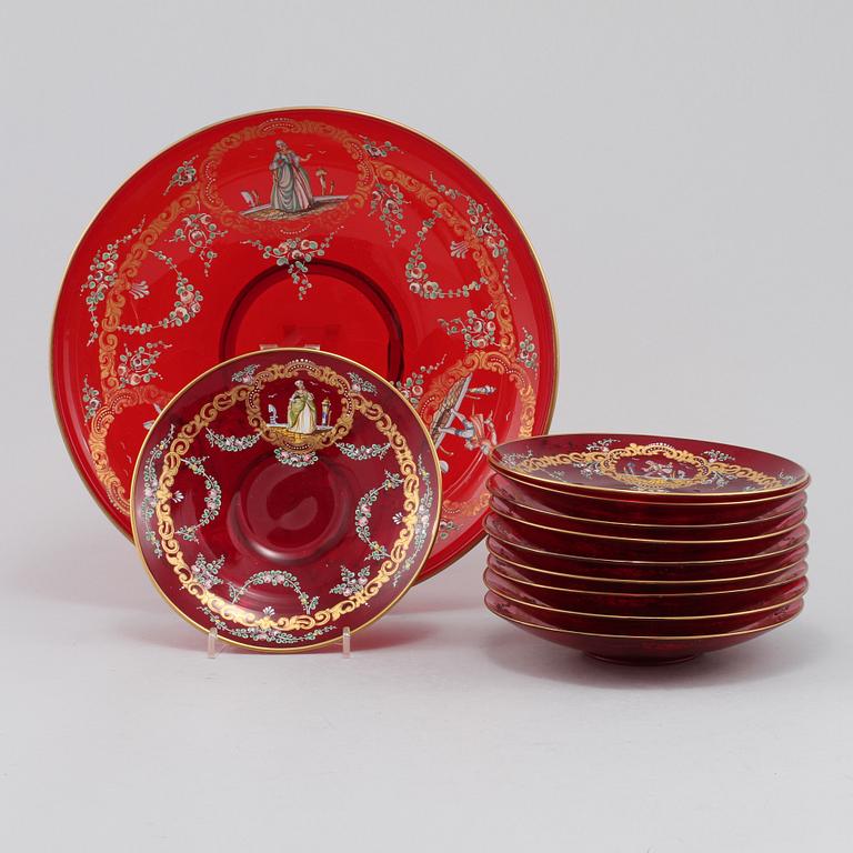 FRUKTSERVIS, 11 delar, Italien, 1900-talets första del.