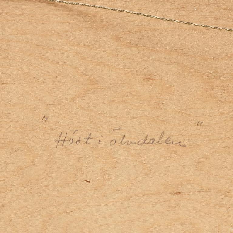 Helmer Osslund, "Höst i Älvdalen".