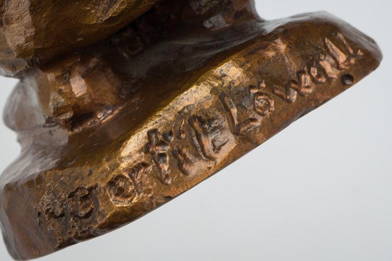 BERTIL LÖWALL, brons, signerad.