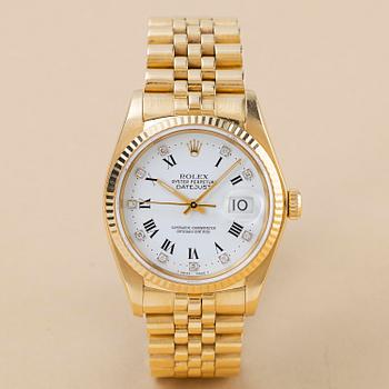 1043. Rolex, Datejust, "Diamond Roman Dial", ca 1979.